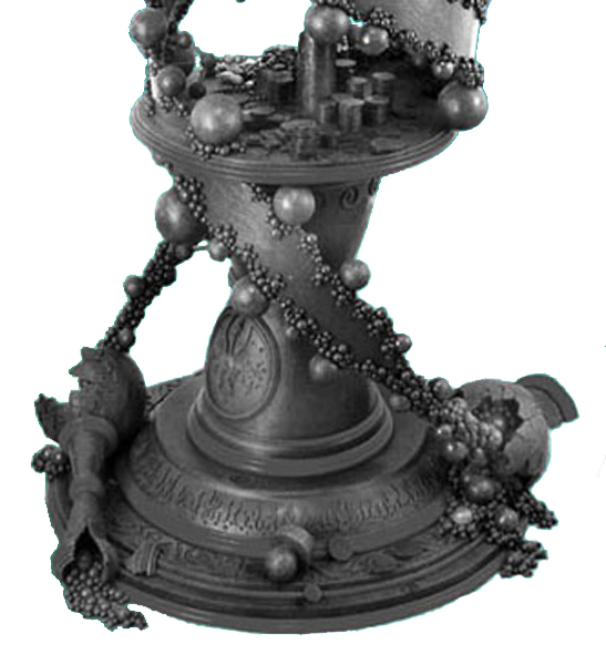 Fantasy Fine Art Bronze Genie Sculpture